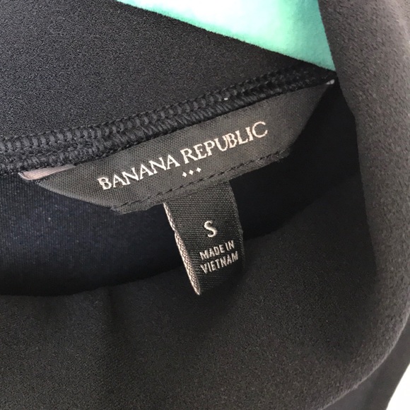 Banana Republic black collared dress size S - Picture 2 of 5